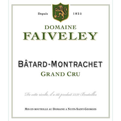 Faiveley Batard-Montrachet Grand Cru 2021 (3x75cl)