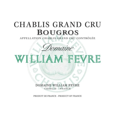 William Fevre Chablis Grand Cru Bougros 2021 (3x75cl)