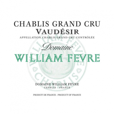 William Fevre Chablis Grand Cru Vaudesir 2018 (6x75cl)