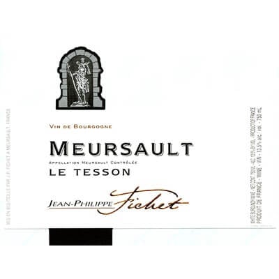 Jean-Philippe Fichet Meursault Le Tesson 2018 (6x75cl)