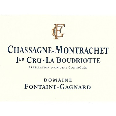 Fontaine-Gagnard Chassagne-Montrachet 1er Cru La Boudriotte 2019 (6x75cl)