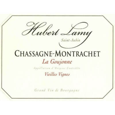 Hubert Lamy Chassagne-Montrachet La Goujonne Vieilles Vignes 2021 (6x75cl)