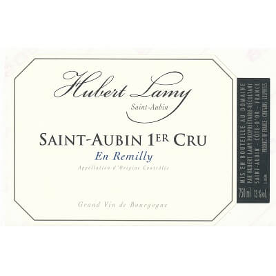 Hubert Lamy Saint-Aubin 1er Cru En Remilly 2019 (1x300cl)
