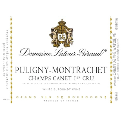 Latour Giraud Puligny-Montrachet 1er Cru Champ Canet 2022 (6x75cl)