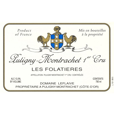 Leflaive Puligny-Montrachet 1er Cru Les Folatieres 2011 (6x75cl)