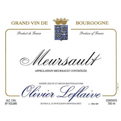 Olivier Leflaive Meursault 2022 (1x75cl)