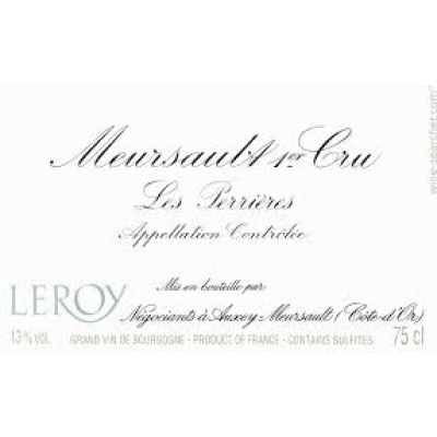 Maison Leroy Meursault 1er Cru Les Perrieres 2013 (6x75cl)