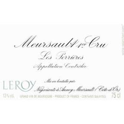 Maison Leroy Meursault 1er Cru Les Perrieres 2003 (6x75cl)