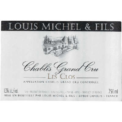 Louis Michel Chablis Grand Cru Les Clos 2021 (6x75cl)