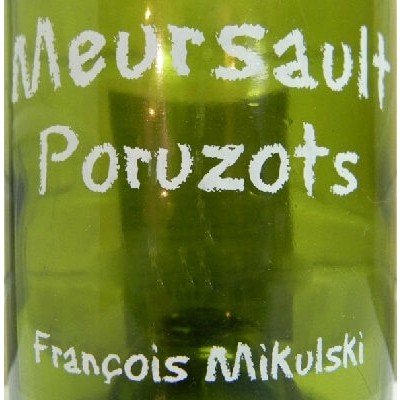 Francois Mikulski Meursault 1er Cru Les Poruzots 2017 (1x75cl)