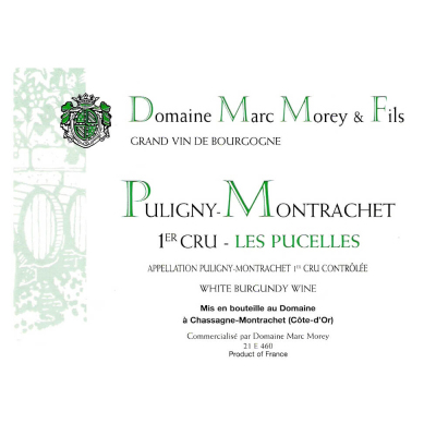 Marc Morey & Fils Puligny-Montrachet 1er Cru Pucelles 2022 (6x75cl)