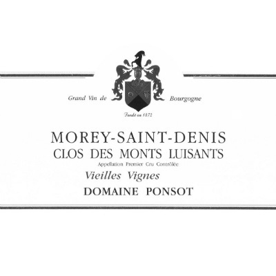 Ponsot Morey-Saint-Denis 1er Cru Clos des Monts Luisants Blanc 2013 (3x150cl)
