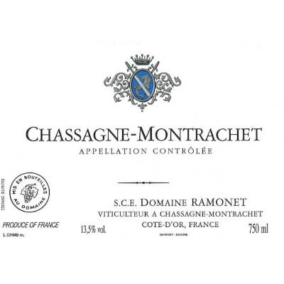 Ramonet Chassagne-Montrachet 2018 (6x75cl)