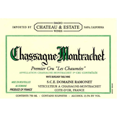 Ramonet Chassagne Montrachet 1er Cru Les Chaumees 2019 (6x75cl)