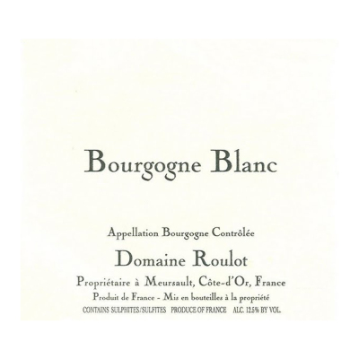 Guy Roulot Bourgogne Blanc 2016 (6x75cl)