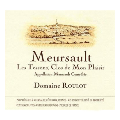 Guy Roulot Meursault Les Tessons Clos de Mon Plaisir 2019 (6x75cl)