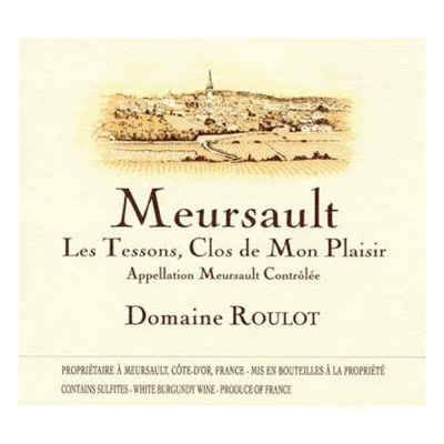 Guy Roulot Meursault Les Tessons Clos de Mon Plaisir 2015 (1x75cl)