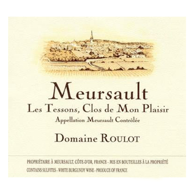 Guy Roulot Meursault Les Tessons Clos de Mon Plaisir 2011 (6x75cl)