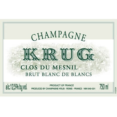 Krug Clos du Mesnil 1995 (1x150cl)