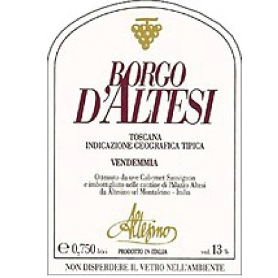 Altesino Borgo Altesi 1997 (6x75cl)