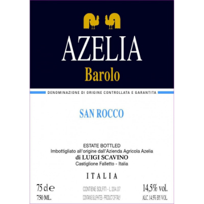 Azelia Barolo San Rocco 2016 (12x75cl)