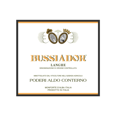 Aldo Conterno Langhe Bussiador Chardonnay 2017 (6x75cl)