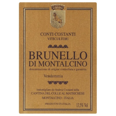 Conti Costanti Brunello di Montalcino 2019 (3x150cl)
