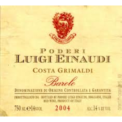 Einaudi Barolo Costa Grimaldi 2010 (6x75cl)