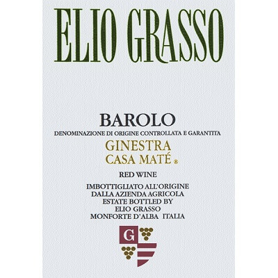 Elio Grasso Barolo Ginestra Casa Mate 2006 (1x75cl)