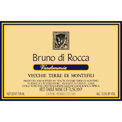 Vecchie Terre di Montefili Bruno Rocca 2000 (1x75cl)