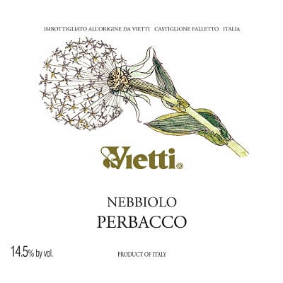 Vietti Perbacco Nebbiolo 2020 (6x75cl)