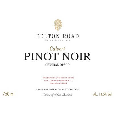 Felton Road Calvert Pinot Noir 2017 (1x75cl)