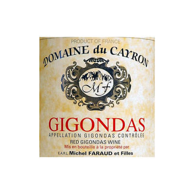 Domaine du Cayron Gigondas 2011 (12x75cl)