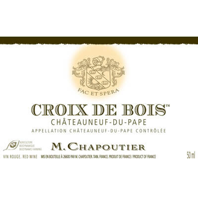 Chapoutier Chateauneuf-du-Pape Croix de Bois 2015 (1x75cl)