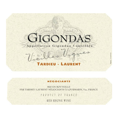 Tardieu Laurent Gigondas VV 2020 (6x75cl)