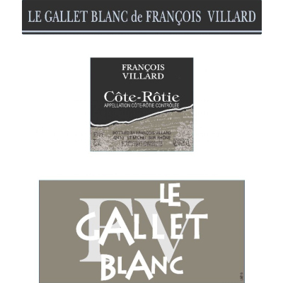 Francois Villard Cote Rotie Gallet Blanc 2021 (6x75cl)