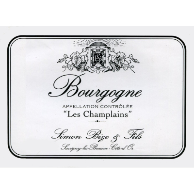 Simon Bize Bourgogne Les Champlains Blanc 2019 (12x75cl)