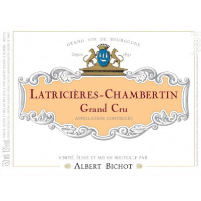 Albert Bichot Latricieres-Chambertin Grand Cru 2015 (3x75cl)