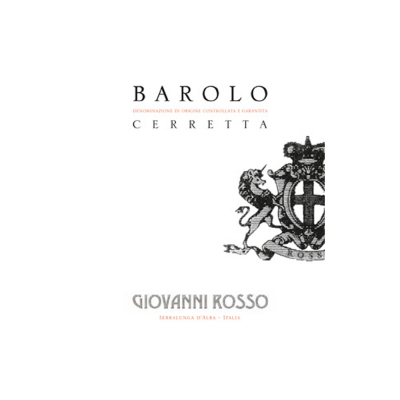 Giovanni Rosso Barolo Cerretta 2015 (6x75cl)