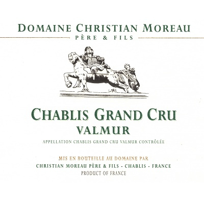 Christian Moreau Chablis Grand Cru Valmur 2018 (6x75cl)
