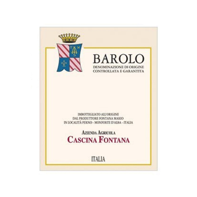 Cascina Fontana Barolo 2016 (6x75cl)