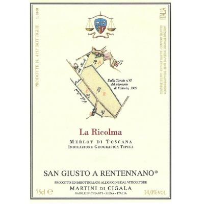 San Giusto a Rentennano La Ricolma 2000 (6x75cl)