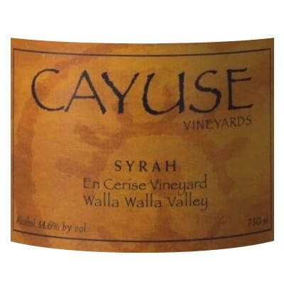 Cayuse Cerise Syrah 2012 (3x75cl)