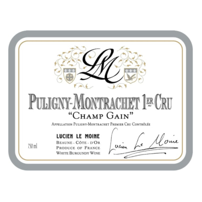 Lucien Le Moine Puligny-Montrachet 1er Cru Champ Gain 2020 (6x75cl)