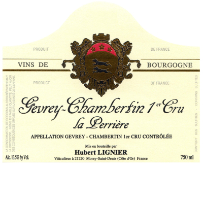 Hubert Lignier Gevrey-Chambertin 1er Cru La Perriere 2015 (6x75cl)