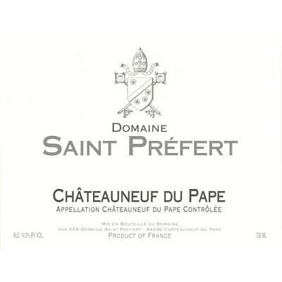 Saint Prefert Chateauneuf-du-Pape 2016 (6x75cl)