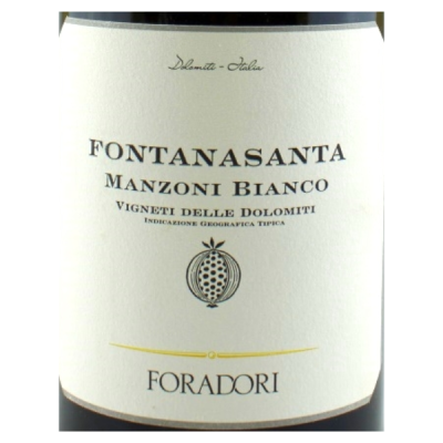 Elisabetta Foradori Fontanasanta Manzoni Bianco 2020 (6x75cl)