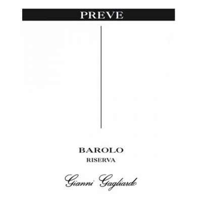 Gianni Gagliardo Barolo Preve 2018 (6x75cl)