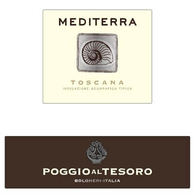 Poggio Al Tesoro Mediterra Toscana 2022 (6x75cl)