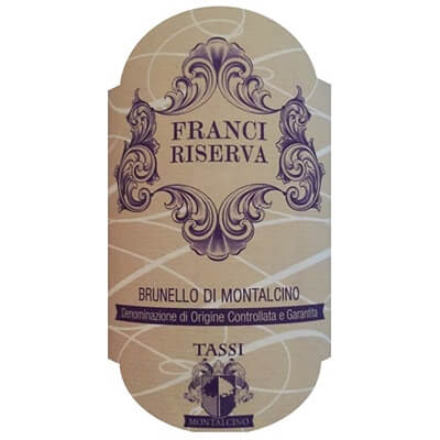 Tassi Brunello di Montalcino Franci Riserva 2016 (6x75cl)